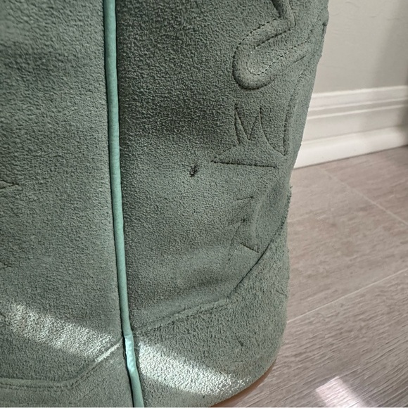 NEW DAN POST WOMEN'S SUEDE WESTERN BOOTS - SNIP TOE - Picture 8 of 8